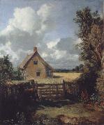 John Constable A cottage in a cornfield Germany oil painting artist
